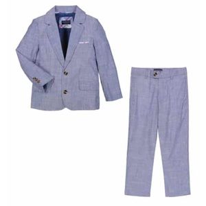 Andy & Evan Toddler Chambray Suit Set